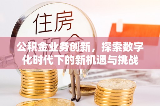 永平公积金业务创新，探索数字化时代下的新机遇与挑战