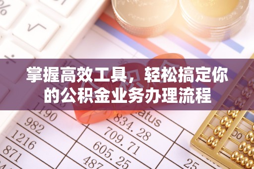 永平掌握高效工具，轻松搞定你的公积金业务办理流程