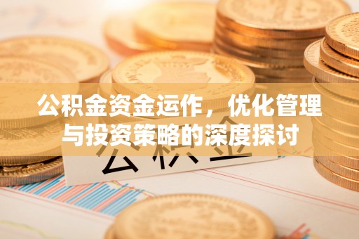 永平公积金资金运作，优化管理与投资策略的深度探讨