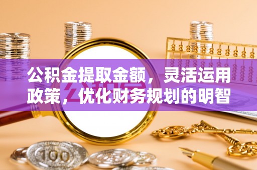 永平公积金提取金额，灵活运用政策，优化财务规划的明智选择