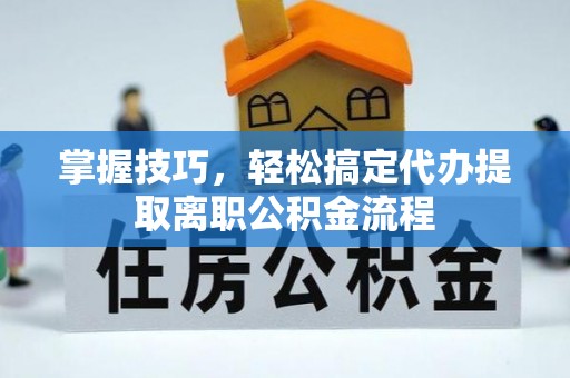 永平掌握技巧，轻松搞定代办提取离职公积金流程