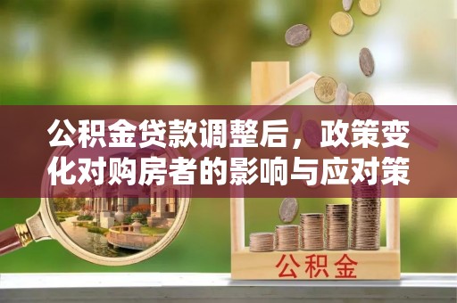 永平公积金贷款调整后，政策变化对购房者的影响与应对策略