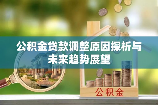 永平公积金贷款调整原因探析与未来趋势展望