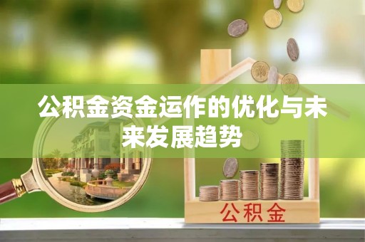 永平公积金资金运作的优化与未来发展趋势