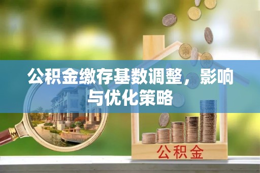 永平公积金缴存基数调整，影响与优化策略