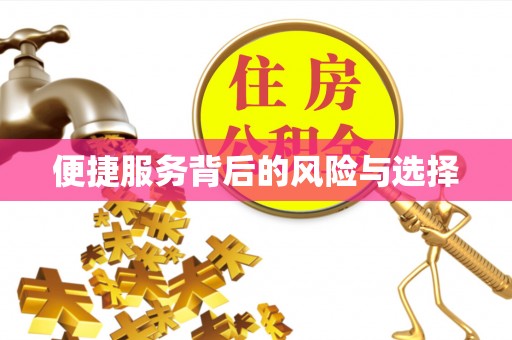 永平便捷服务背后的风险与选择